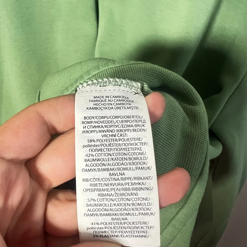 Polo Ralph Lauren Double Knit Hoodie Mens XL Green Full Zip Pony Logo